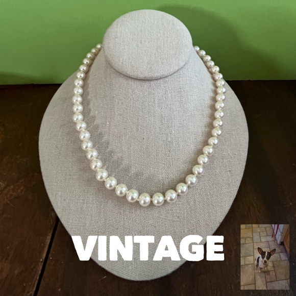 Jewelry Vintage Glass Pearls Creamy Ivory Poshmark